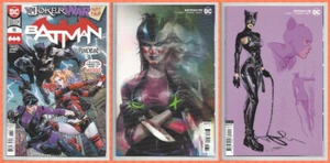 BATMAN #98 A B & C (1:25) JIMENEZ DESIGN CATWOMAN VARIANT Joker DC 2020 NM- NM - Picture 1 of 7