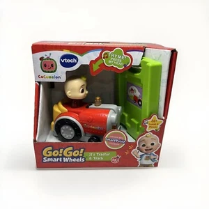 VTech CoComelon Go! Go! Smart Wheels JJ's Tractor and Track - Picture 1 of 11
