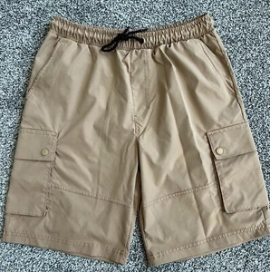 Southpole Standard Issue Cargo Shorts Men's XL Tan Outdoor Lightweight 90’s Y2K - Picture 1 of 8