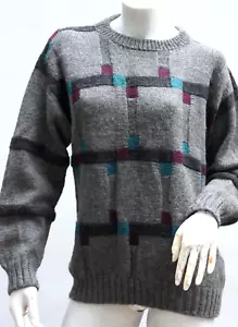 Geometrischer Alpaka Pullover von La Bamba Handmade in Peru - Bild 1 von 7