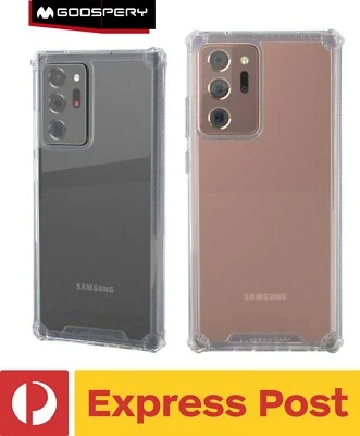 Funda transparente ultra transparente a prueba de golpes Samsung Galaxy S20 OMEGA Mercury Foto 1 de 4