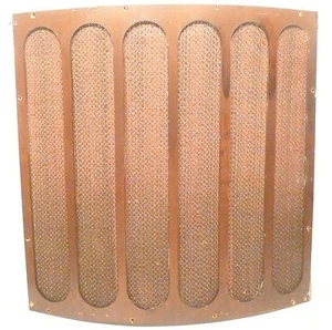 CAPEHART 78 RPM 410-K * RECORD & RADIO part: SPEAKER GRILL CLOTH & FRAME - Picture 1 of 2