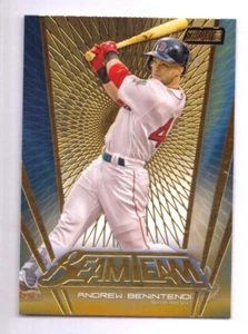 2017 Stadium Club # BT-AB Andrew Benintendi GOLD FOIL BEAM TEAM - Picture 1 of 2