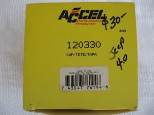 NOS Accel 120330 Distributor Cap-Fits Jeep 4.0 Engines.