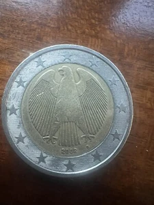 Rare 2002 D Germany 2 Euro, Circulated - Picture 1 of 2