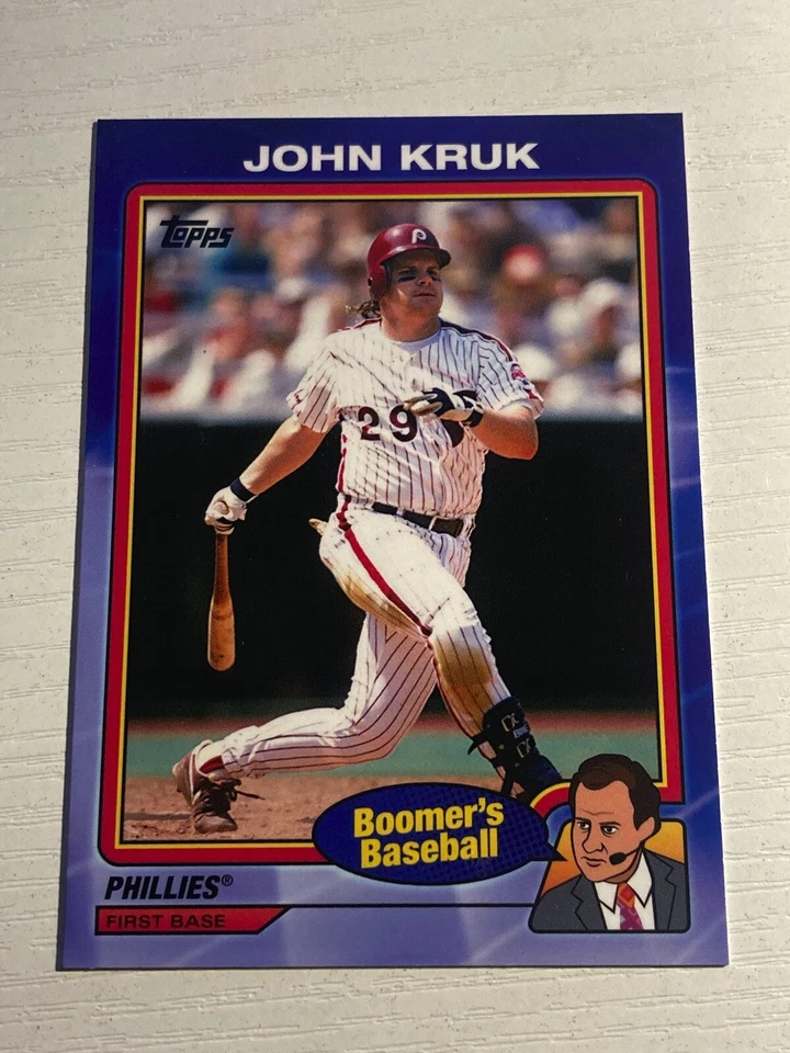 2024 Topps x Chris Berman John Kruk Phillies 30 - Image 1 of 1