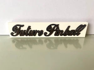 Future Pinball White Logo Freeware 3D Gaming Application Microsoft Windows VP's - Picture 1 of 1
