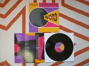 Mike + The Mechanics & Word Of Mouth Vinyl UK 1991 Virgin A2/B1 LP Genesis - Picture 1 of 15