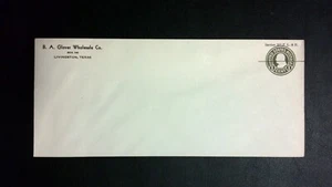 US Precancel Envelope: TX Livingston Local T1 A 24 40; Unused (BA Glover) - Picture 1 of 1