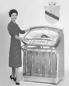 Wurlitzer Jukebox Modelo 2510 Vintage 8x10 Reimpresión De Foto Antigua - Imagen 1 de 1