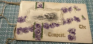 James T. Fields THE TEMPEST ANTIQUE GIFT BOOKLET BY CIVIL WAR POET VERY RARE - Foto 1 di 10