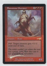 2000 Magic: The Gathering - Nemesis Foil Flowstone Overseer #82 n0n