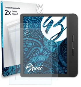 Bruni 2x Écran protecteur pour Tolino Vision 5 Protecteur d'écran - Photo 1/4