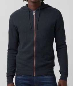 Buffalo David Bitton Men's Blue Wasolop Long-Sleeve Hoodie Sweater Size XXL - Picture 1 of 3