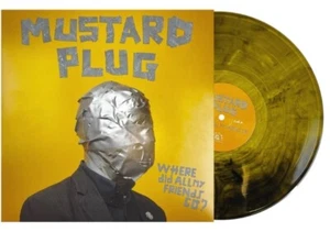 Mustard Plug Where Did All My Friends Go? LP Black & Yellow Galaxy Vinyl - Picture 1 of 2