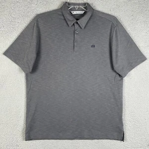 Travis Matthew Polo Shirt Mens Size L Short Sleeve Pima Cotton Blend Casual Golf - Picture 1 of 11