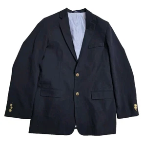 Izod Boys Navy Blue Blazer 18 2 Button - Picture 1 of 3