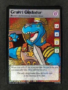 Neopets TCG Grarrl Gladiator 10/234 Base Set Neopet Holo Foil Rare - Picture 1 of 2