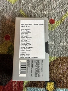 The Round Table Rare Pilot Production NBC Hard To Find VHS - Bild 1 von 3