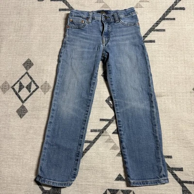 Polo Ralph Lauren The Sullivan Slim Jeans Boys Size 5 Blue Casual Denim Stretch - Image 1 of 4