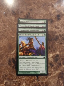 (4) Pheres-Band Thunderhoof *PLAYSET* Journey into Nyx Regular NM MTG - Picture 1 of 1