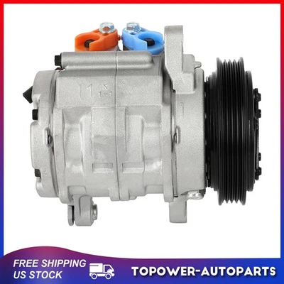 Compresor y embrague de aire acondicionado para Chevrolet Tracker 1,6 L 1999 2000 77384 Foto 1 de 4