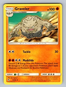 Graveler 34/68 Uncommon Hidden Fates LP - NM Pokemon TCG - Picture 1 of 2