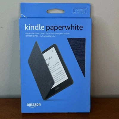 Amazon Kindle 11th Generation Paperwhite Fabric Cover - Denim Hard Cover - Image 1 of 4
