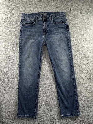 Jeans Joes Hombres 34 Clásico Pierna Recta Medio Lavado Denim Lyocell Algodón Foto 1 de 4