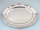 Ovales Tablett 800 Silber Emil Hermann Waldstetten 538 g
