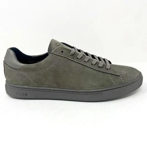 Clae Bradley Dark Charcoal Nubuck Mens Premium Casual Sneakers - Picture 1 of 5