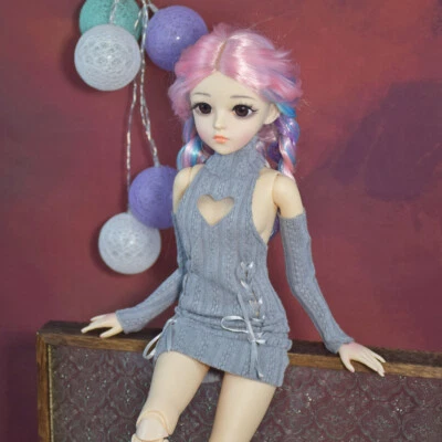 Handgemachte 1/3 BJD Puppe 60cm SD Ball Jointed Puppen Full Set Kleidung Outfits - Bild 1 von 4