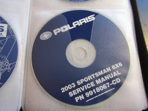 Polaris 2003 Sportsman 6x6 Service Manual on Disk #9918067-CD - Bild 1 von 1