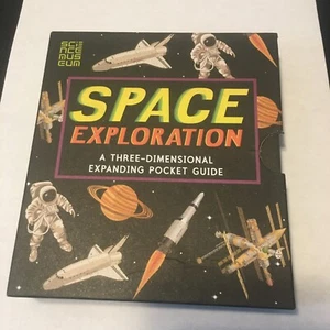 SPACE EXPLORATION A THREE DIMENSIONAL EXPANDING POCKET GUIDE, Pop Up, VG+ - Foto 1 di 8