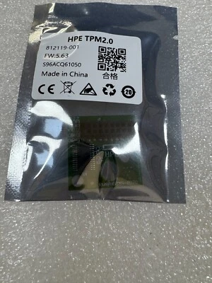 New HP TPM Trusted Platform Module Version 2.0 ProLiant G9 812119-001 745821-001 - Image 1 of 4