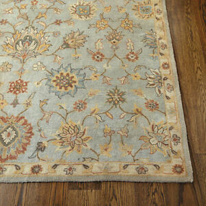 Ballard Design 5X8 8x10 9x12 HandMade DEVLIN woolen area rug carpet Sale