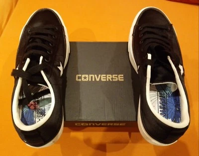 SCARPE DA DONNA CONVERSE ONE STAR COLORE NERO BIANCO MISURA 36 - Immagine 1 di 4