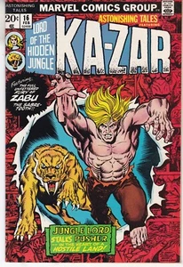 MARVEL COMICS ASTONISHING TALES VOL. 1 #16 FEB 1973 FAST P&P SAME DAY DISPATCH - Picture 1 of 1