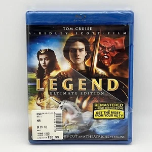 Legend (Blu-ray, 1985, Widescreen) New Sealed Tom Cruise - Torn Plastic Wrap - Picture 1 of 3