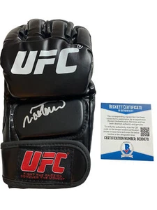 ANTONIO RODRIGO NOGUEIRA BIG NOG SIGNED UFC MMA GLOVE BECKETT BAS COA BE36976 - Picture 1 of 2