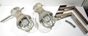 Pair Crouse-Hinds EVX215 EVA215 Explosion Proof Industrial Light Fixtures - Picture 1 of 15