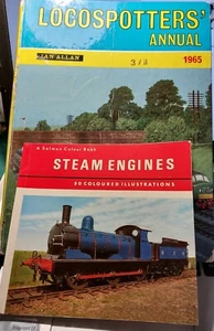 STEAM ENGINES · SALMON · 1972 and 1965 locospotters annual Ian Allen. - Picture 1 of 21