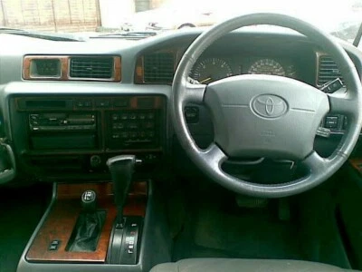 TOYOTA LAND CRUISER FIT 1995 1996 1997 NUEVO ESTILO INTERIOR MADERA TABLERO MOLDURAS KIT Foto 1 de 4
