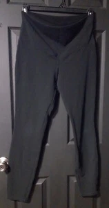 Pantalone Timo maternità nero basic cotone spandex Large - Foto 1 di 3