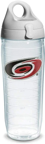 Tervis Carolina Hurricanes 24-Ounce Water Bottle NHL New Gray Lid Cover
