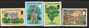 Guernsey Scott #123-26, Singles 1975 Complete Set FVF MNH - Picture 1 of 1