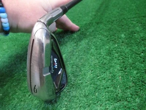 TAYLORMADE M4 SINGLE 6 IRON GOLF CLUB FUJIKURA ATMOS REGULAR GRAPHITE RH - Picture 1 of 7