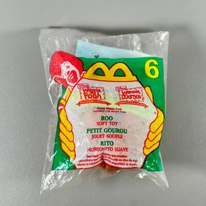 1999 McDonald's Happy Meal Keychain Plush: ROO #6 | Winnie the Pooh - Picture 1 of 2