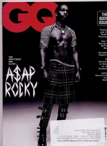 GQ JUNE/JULY 2021 THE PRETTIEST MAN ALIVE ASAP ROCKY, "THE BODY ISSUE" - Imagen 1 de 1