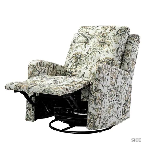Karat Home Julien Swivel Recliner - Sage  MSRP $527.50 Cover